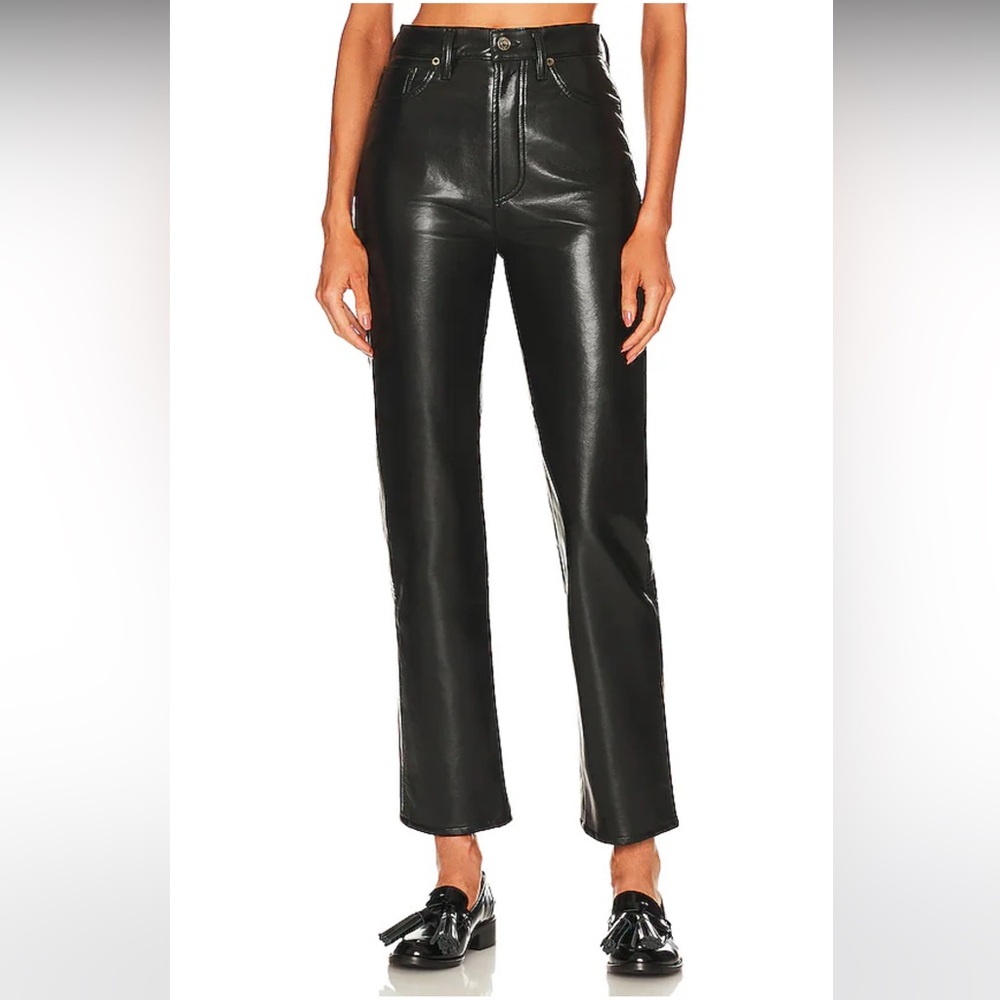 AGOLDE Leather Pants Size 24